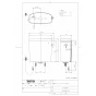 TOTO CS232B+SH232BAK+TCF4744 ピュアレストQR+アプリコットF4 取扱説明書 商品図面 施工説明書 ピュアレストQR+アプリコットF4 商品図面1